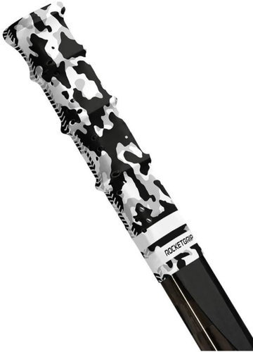 RocketGrip Hole end cap Camo Grip grey, HS25 - Hockey Stick Butt End - Main image