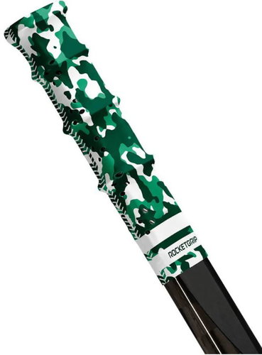 RocketGrip Hole end cap Camo Grip green, HS25 - Hockey Stick Butt End - Main image