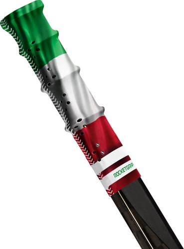 RocketGrip Hole Flag Grip Italy, HS25 - Hockey Stick Butt End - Main image