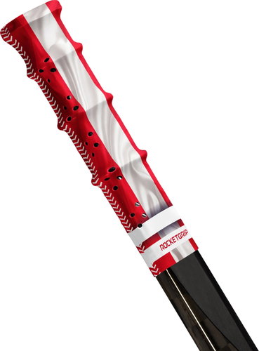 RocketGrip Hole Flag Grip Austria, HS25 - Hockey Stick Butt End - Main image