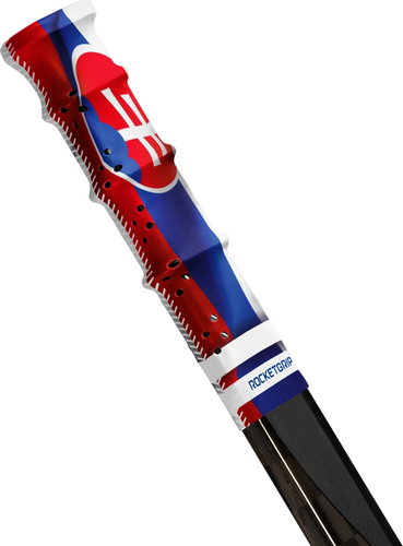 RocketGrip Hole Flag Grip Slovakia, HS25 - Hockey Stick Butt End - Main image