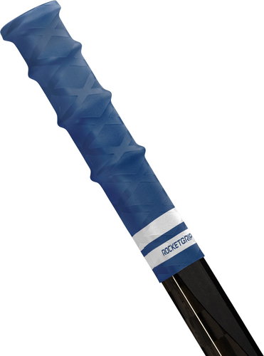 RocketGrip Tip Rubber Ultra Grip blue, child-HS25 - Hockey Stick Butt End - Main image