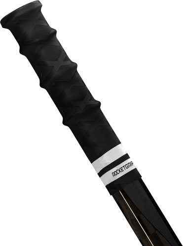 RocketGrip Tip Rubber Ultra Grip black, kids-HS25 - Hockey Stick Butt End - Main image