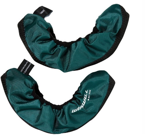 Winnwell Knife Guard Premium Green, WW25 Senior - Skate Guard - Main image