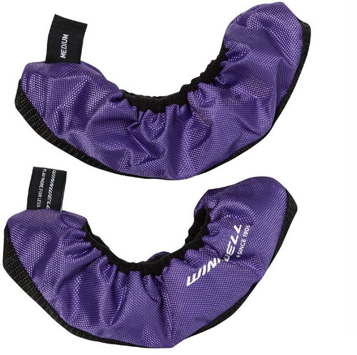 Winnwell Premium Knife Protector purple, WW25 Junior - Skate Guard - Main image