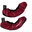 Premium Knife Protector, burgundy, children's, WW25