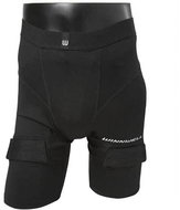 Winnwell Jock Compression YTH Shorts for kids, L, WW24 - Hockey Shorts with Jock