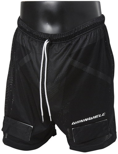Winnwell Jock Mesh Shorts SR S, WW24 with cover - Hockey Shorts with Jock - Main image