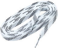 Winnwell Waxed shoelaces white, 108", WW24 - Shoe Laces