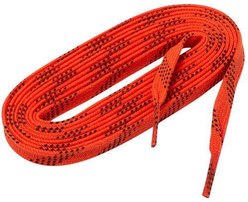 Winnwell Waxed shoelaces orange, 130", WW24 - Shoe Laces - Main image