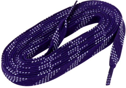 Winnwell Waxed shoelaces purple, 63", WW24 - Shoe Laces - Main image