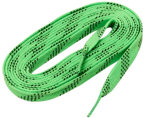 Winnwell Waxed shoelaces green, 63", WW24 - Shoe Laces - Main image