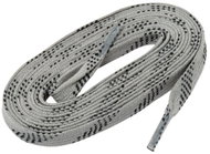 Winnwell Waxed shoelaces grey, 108", WW24 - Shoe Laces