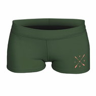 Hiko Dámské neoprenové šortky NANI L khaki - Neoprene Bottoms