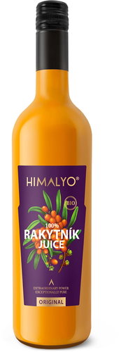 Himalyo Sea buckthorn Original 100% BIO juice, 750 ml - Plant-based Drink - Main image