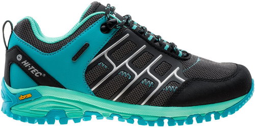 Hi-Tec Mercen Wp, Women's, Black/Dark Grey/Turquoise, size EU 37/239mm - Trekking Shoes - Main image
