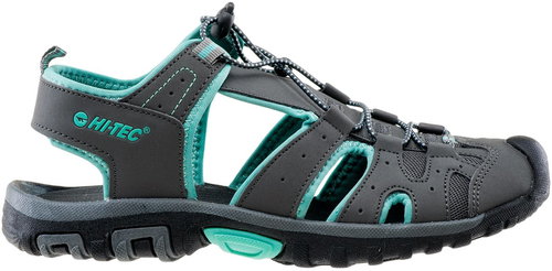 Hi-Tec Merito, Women's, Mid Grey/Turquoise, size EU 38/247mm - Sandals - Main image