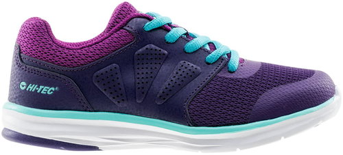 Hi-Tec Klare JRG, Dark Purple/Violet/Light Turquoise, size EU 32/205mm - Trekking Shoes - Main image