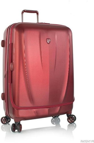 Heys Vantage Smart Luggage L Burgundy - Suitcase - Main image