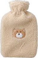 H&L Creamy Teddy Bear children's plush hot water bottle 1L polyester - Warming Pad