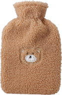 H&L Beige Teddy Bear Hot Water Bottle 1L polyester - Warming Pad
