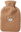 Beige Teddy Bear Hot Water Bottle 1L polyester