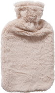 H&L Taupe Faux Fur hot water bottle 1.75L 32×19cm - Warming Pad
