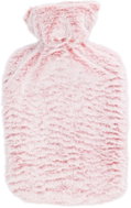 H&L Hot water bottle with soft fur cover 1.75L, pink - Warming Pad