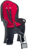 Hamax Kiss gyerekülés zárható adapterrel, fekete/piros - Kerékpár gyerekülés