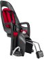 Hamax Caress gyerekülés zárható adapterrel, sötétszürke/piros - Kerékpár gyerekülés