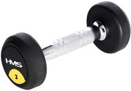 Pogumovaná jednoruční činka HMS HG Pro 2 kg - Činka