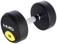 HMS HG Pro 14 kg rubberized one-handed dumbbell - Dumbell
