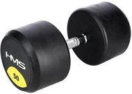 HMS HG Pro 50 kg rubberized one-handed dumbbell - Dumbell