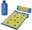 Blue acupressure set