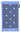 Blue acupressure pad