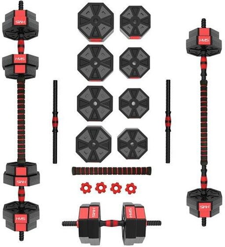 HMS SGK15 loading two-handed and one-handed dumbbells 15 kg - Dumbell Set - Main image
