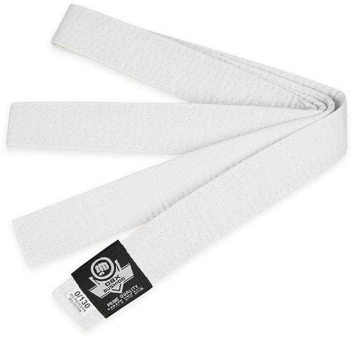 DBX BUSHIDO OBI-W 260 cm white kimono belt - Kimono Belt - Main image