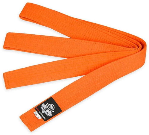 DBX BUSHIDO OBI-O 260 cm orange kimono belt - Kimono Belt - Main image