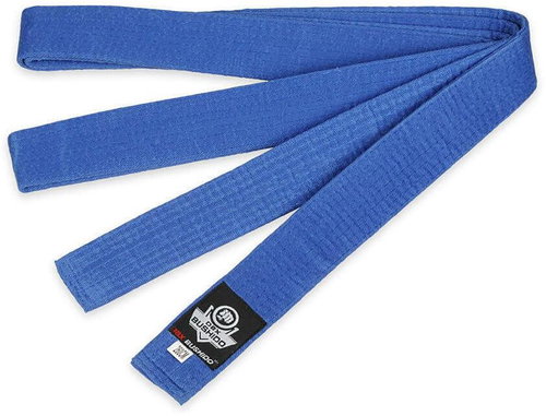 DBX BUSHIDO OBI-BL 260 cm blue kimono belt - Kimono Belt - Main image