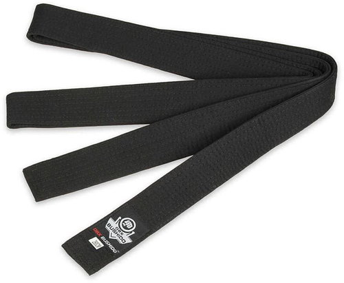 DBX BUSHIDO OBI-BK 300 cm black kimono belt - Kimono Belt - Main image