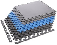 One Fitness MP10 blue-grey protective puzzle mat - Damping Pad
