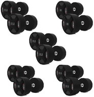 HMS, HPC, five pairs 27,5 - 37,5 kg - Dumbell Set