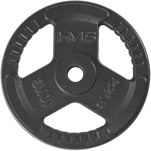 HMS Kettlebell with Hammertone THM10 10kg Handle Anthracite - Gym Weight - Main image