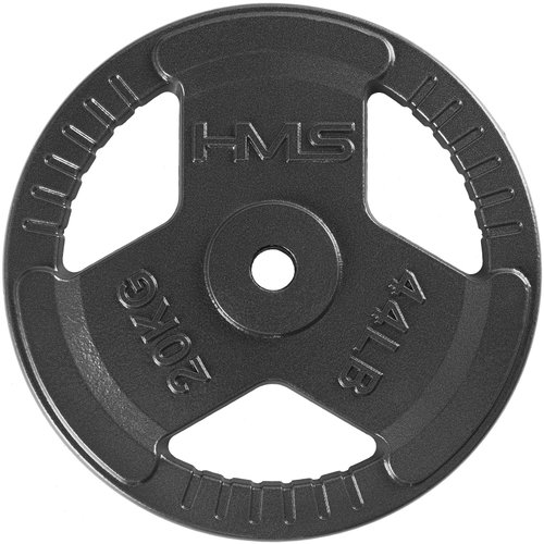 HMS Hammertone Kettlebell with Handle THM20 20kg Anthracite - Gym Weight - Main image