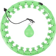 HMS Massage hula hoop with weights HHW01 - green - Hula Hoop