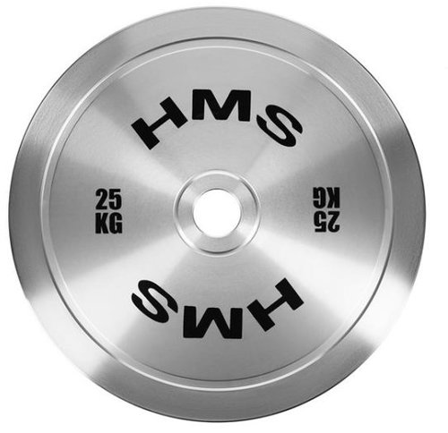 HMS Steel Olympic disc TOS250 25 kg - Gym Weight - Main image