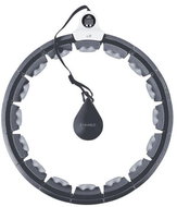 HHW06 black massage hula hoop with weights and counter HMS - Hula Hoop