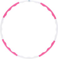 HHP090 růžovo-bílá hula-hop obruč 90cm one fitness - Hula Hoop