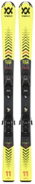 Völkl Racetiger JR Yellow 130-160cm + vMotion 7.0 JR size 140 cm - Downhill Skis 