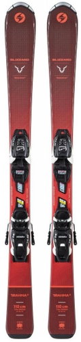 Blizzard Brahma JR + FDT JR 4.5 size 110 cm - Downhill Skis  - Main image